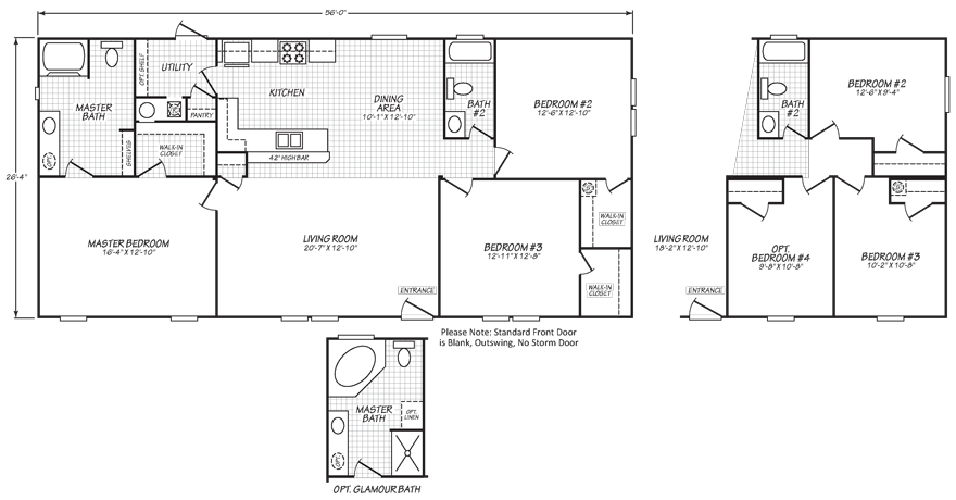 2005 Fleetwood Entertainer Mobile Home Floor Plan House