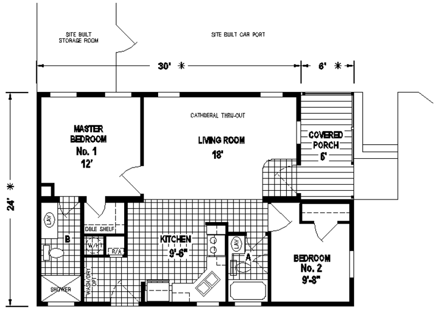 Skyline Double Wide Floor Plans Floorplans Click