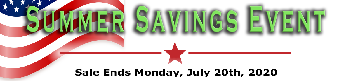 Sale Ends July 20, 2020 Sale Ends Monday, July 20th, 2020